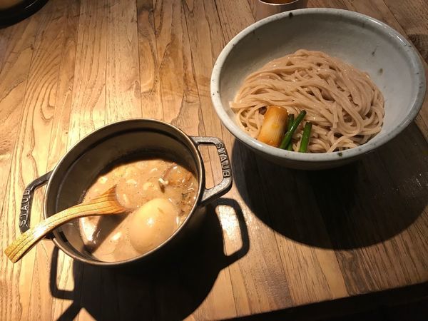 「もつつけ麺」@和醸良麺 すがりの写真