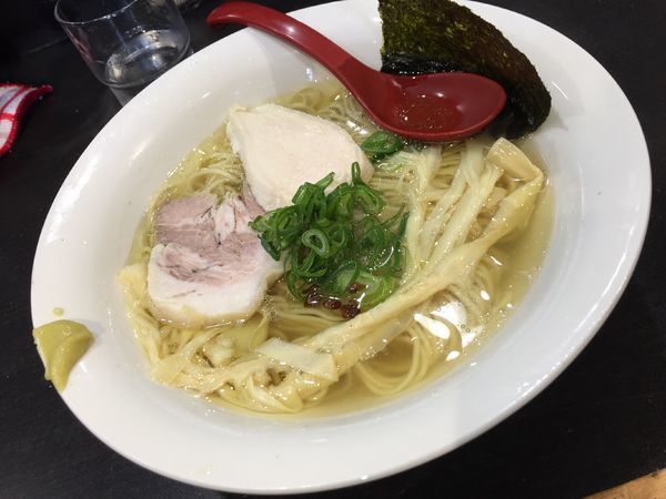 「鶏塩麺」@超純水採麺 天国屋の写真