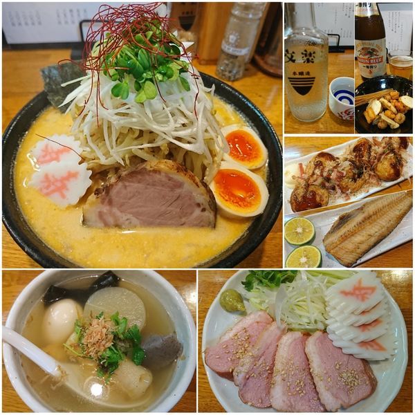 「【限定】白湯辛味噌 ￥850」@麺屋 鶏口の写真