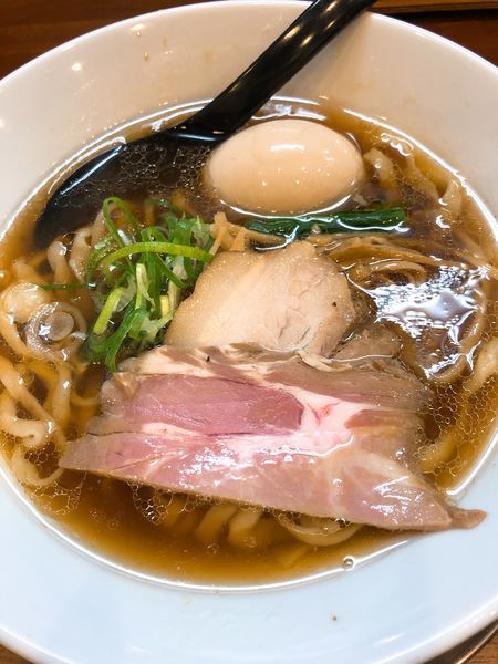 「味玉醤油らーめん ¥900」@純手打ち だるまの写真