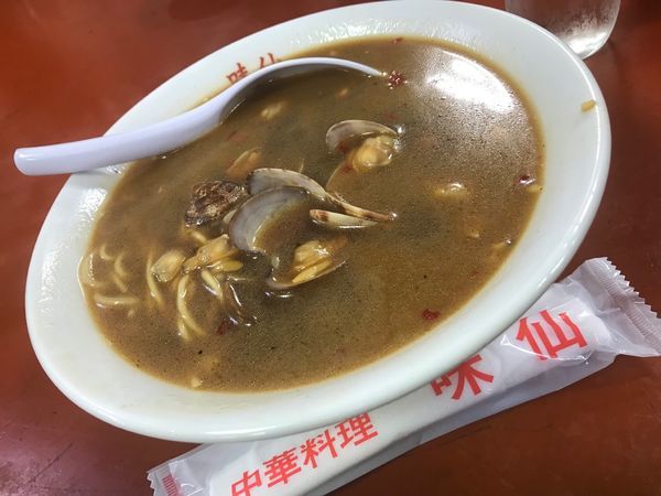 「味仙ラーメン」@矢場味仙の写真