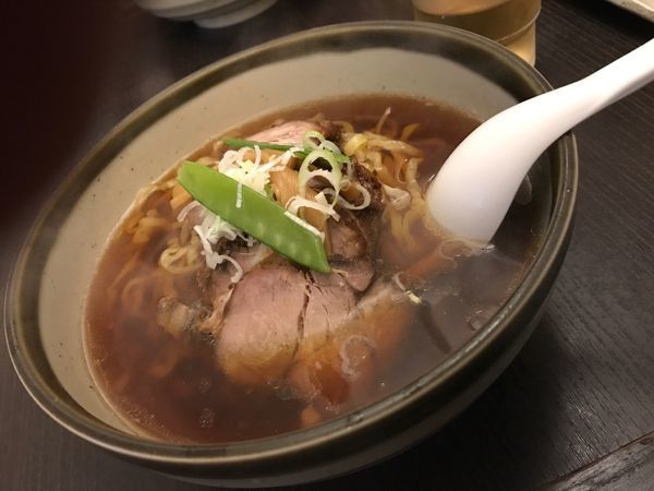 「らーめん」@手打ちらーめん たかせの写真