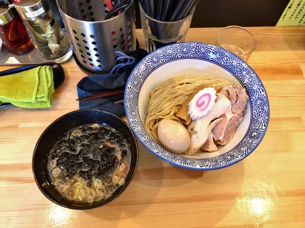 「つけそば＋味玉」@中華そば 葵の写真