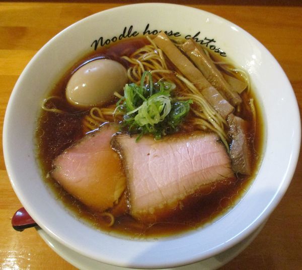 「醤油煮玉子　860円」@麺庵ちとせの写真