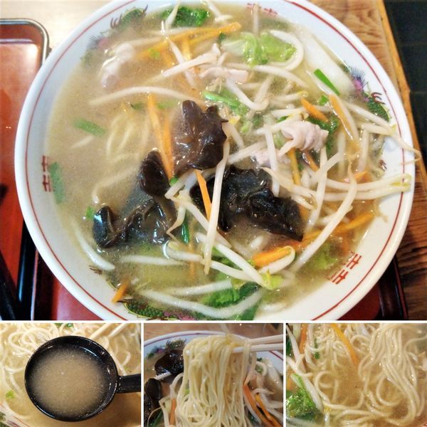 「タンメン　600円」@さかえやの写真