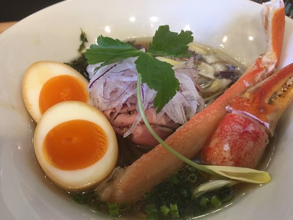 「金煮干しそば 正月version」@麺's キッチン RIRIの写真