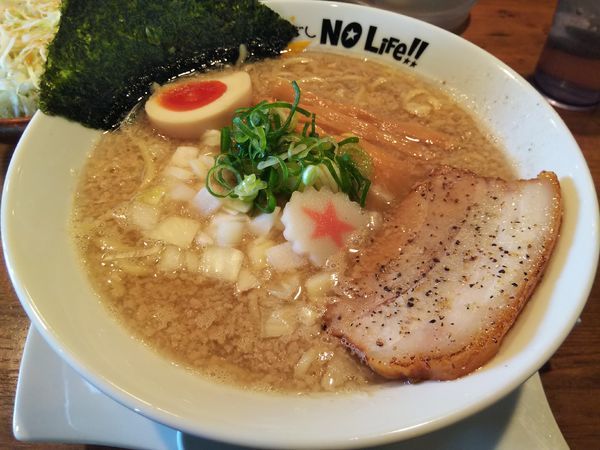 「ばりこて煮干し　＋サラダバー：無料」@おおぼし 安曇野店の写真