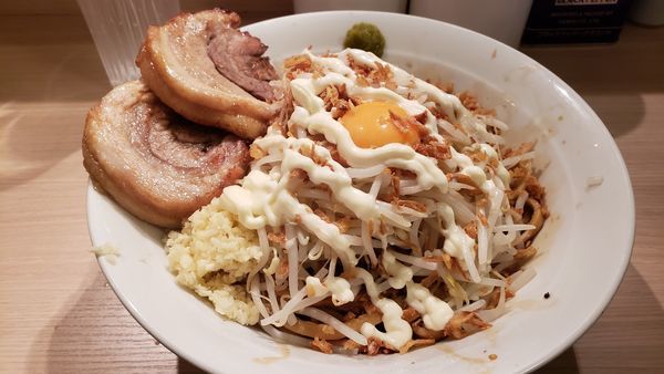 「汁なし」@麺屋 味方の写真