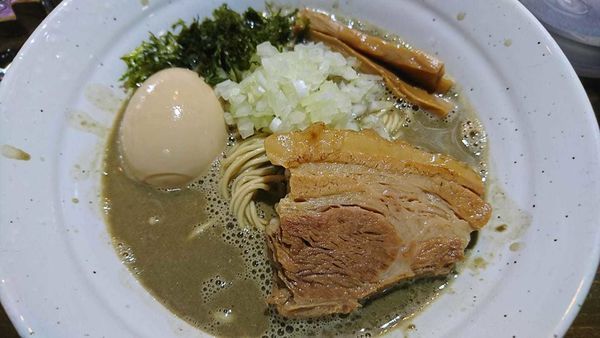 「期間限定濃厚煮干しラーメン」@ラーメン屋ジョンの写真