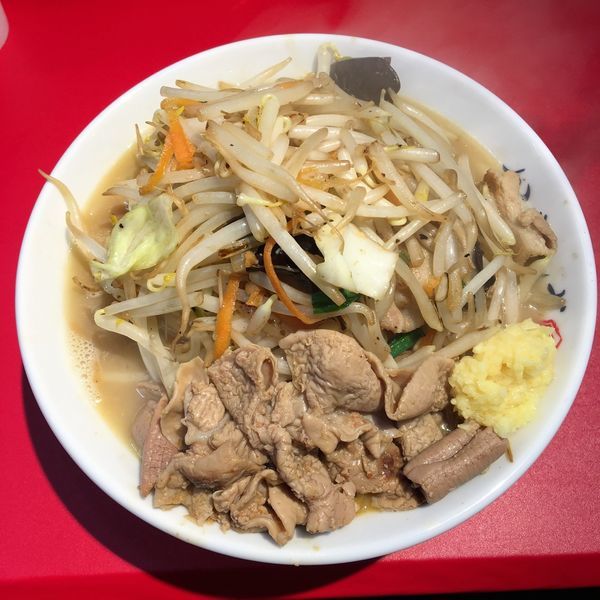 濃厚タンメン＋もつ