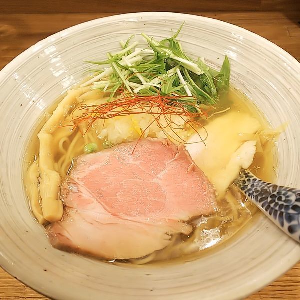 「塩そば」@中華そば きなりの写真