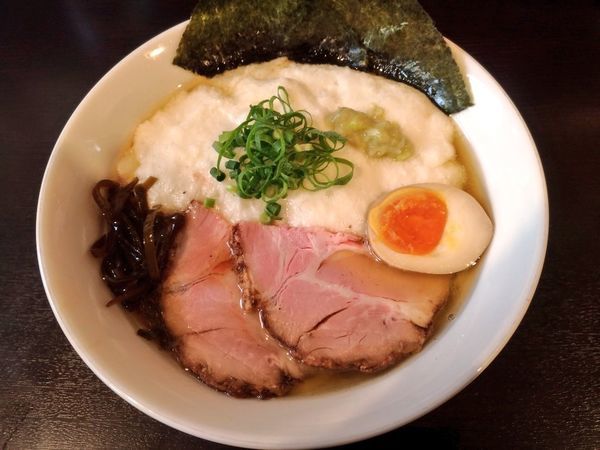 「きまぐれ限定 とろろ醤油そば」@麺屋 シロサキの写真