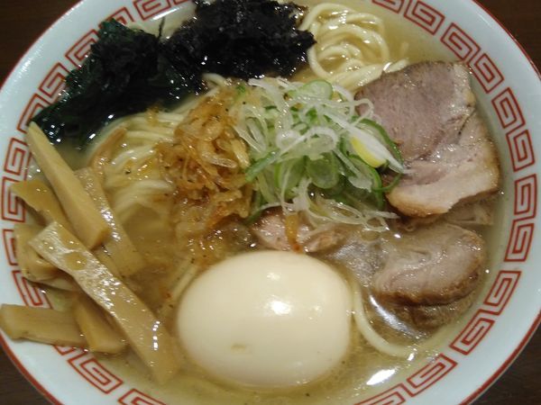 「（限定）海老塩そば¥780＋味玉（サービス）」@麺屋 必道の写真