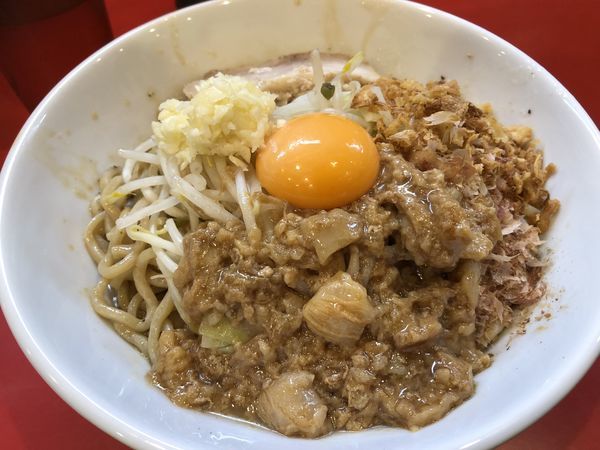 「まぜそば大(あぶらそば風)」@豚ゆうの写真