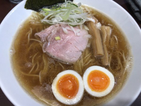 「数量限定；鯖と煮干しの味玉醤油880円」@中華そば うお青の写真