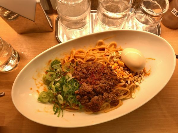 「汁無し坦々麺」@濃厚鶏そば 葵の写真