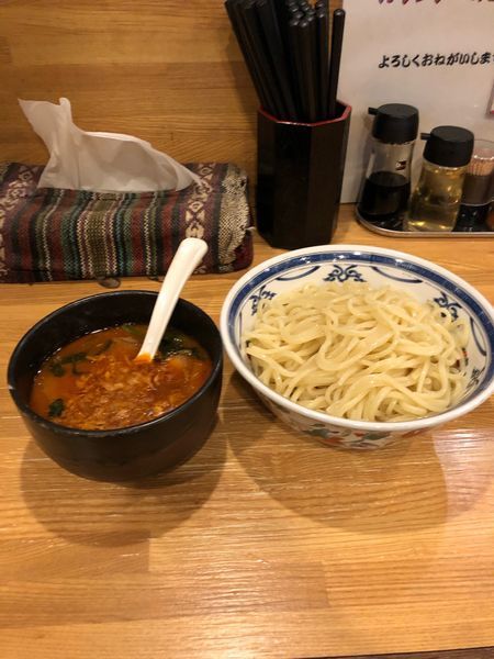 「カレーつけ麺味玉850円」@麺座風水の写真