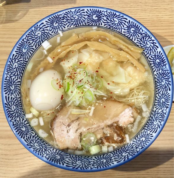 「中華蕎麦 特製 しお」@初代葱寅 御茶ノ水店の写真