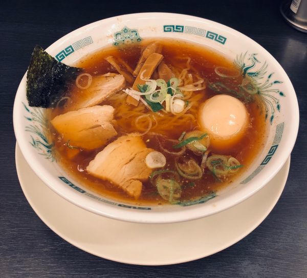 「味玉中華そば（￥490）」@日高屋 上野広小路店の写真