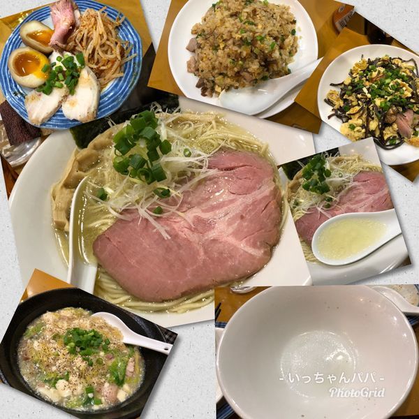 「塩ら〜めん 750円他」@麺屋 扇 SENの写真