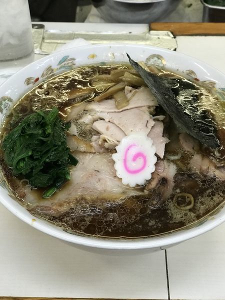 「青島チャーシュー大盛りほうれん草50」@青島食堂 秋葉原店の写真