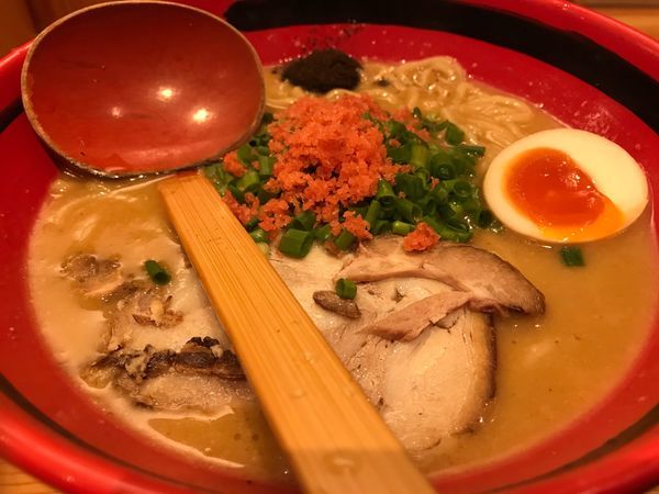「えびそばみそ太麺(ほどほど)」@えびそば一幻 新宿店の写真