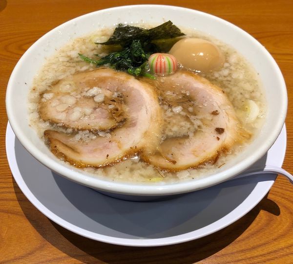 「背脂生姜らぁめん（塩￥850）」@らぁめん 生姜は文化。の写真