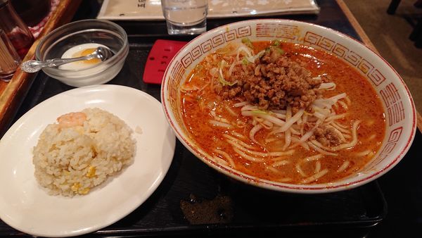 「担々麺セット(７８０円)」@五反田 大勝軒の写真