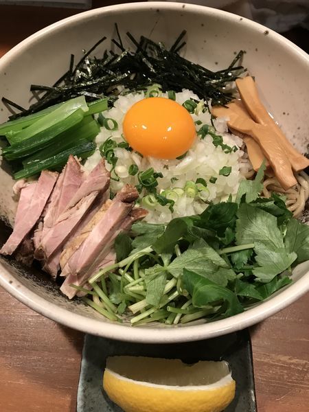 「「限定」油そば」@味香房 海居人の写真