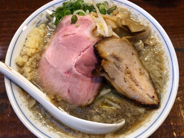 「限定背脂煮干 780円」@初代青樹の写真