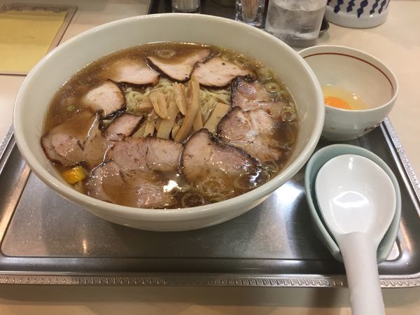 「チャーシュー麺(玉子)」@永福町大勝軒の写真