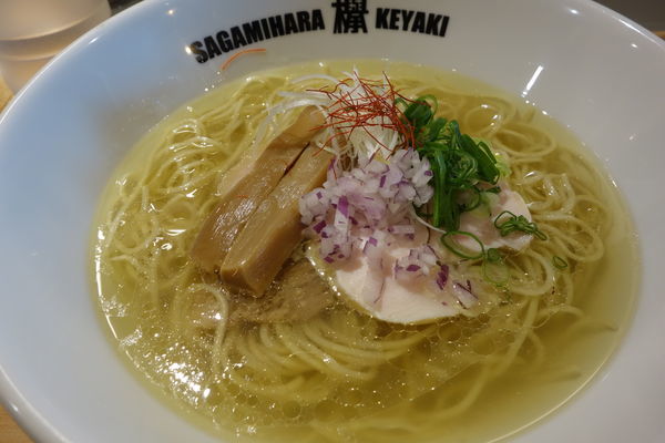 「塩らーめん750円」@Sagamihara 欅の写真