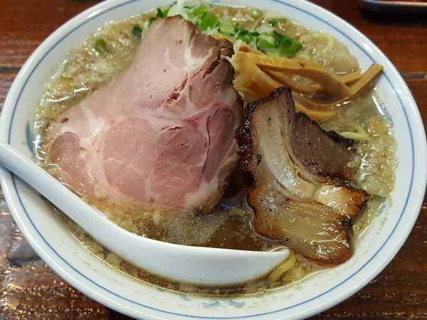 「限定 背脂煮干そば ￥780」@初代青樹の写真