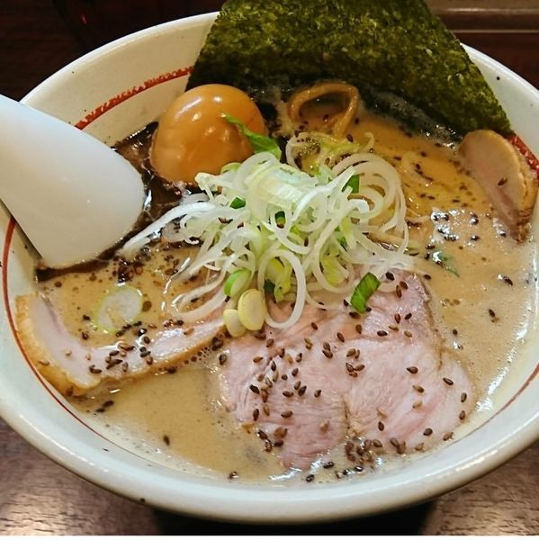 「特製胡麻ラーメン」@拉麺 阿修羅 船橋本店の写真