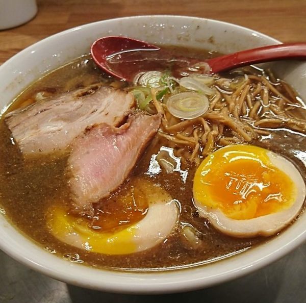 「味玉ラーメン(煮干し)」@麺や 七彩 八丁堀店の写真