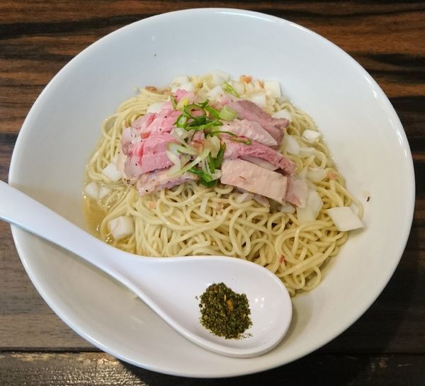 「【限定】ジーク鶏脂そば」@中華そば 梟の写真