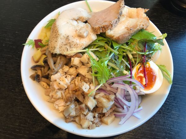 「ベジまぜそば(醤油)」@麺屋 京介の写真