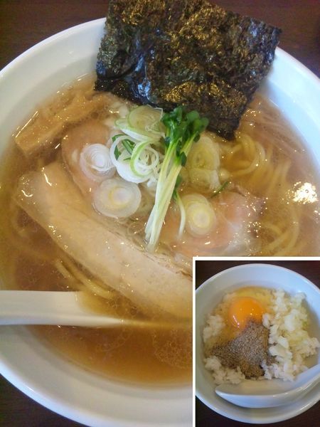「醤油ラーメン700円」@麺屋 花畑の写真