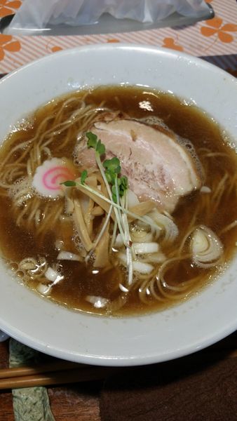 「はまぐり×煮干し中華そば」@麺酒処 ふくろうの写真