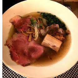 イベリコ豚の特製塩らーめん