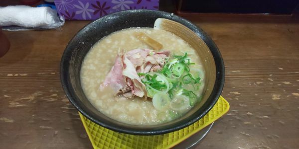 「まりお背脂とんこつ」@まりお流らーめんの写真