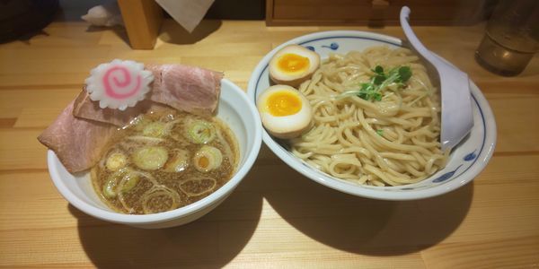 「サバ濃厚鶏つけ麺」@サバ6製麺所 阪急梅田店の写真