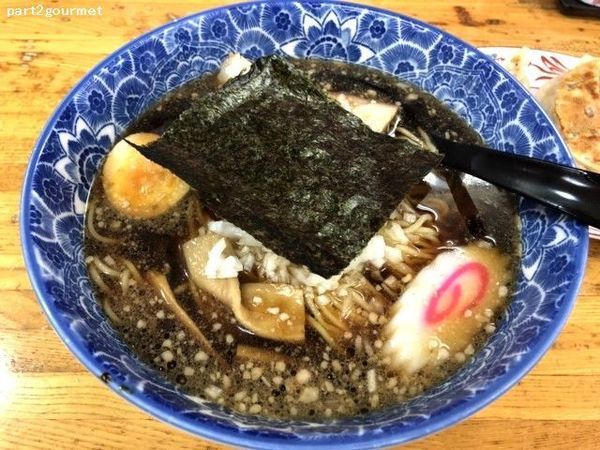 「昔のらーめん(黒醤油) (700円)」@珍來 鎌取店の写真