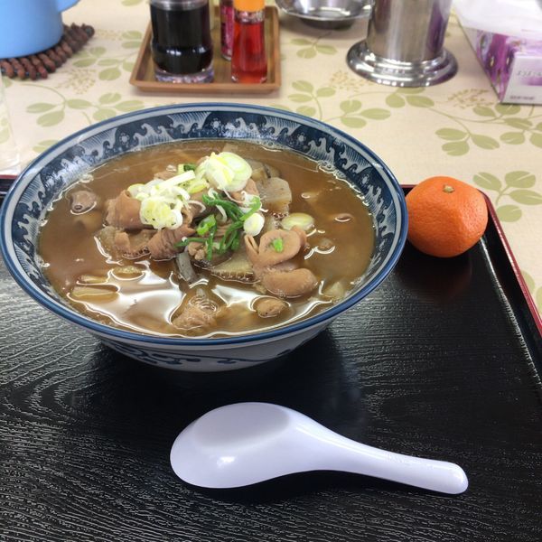 「もつ煮ラーメン」@ラーメン横丁の写真