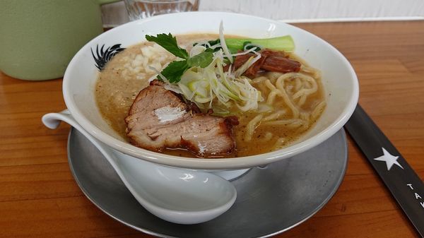 「空前の帆立ペースト スペシャル880円(込)」@ラーメン専科 竹末食堂の写真