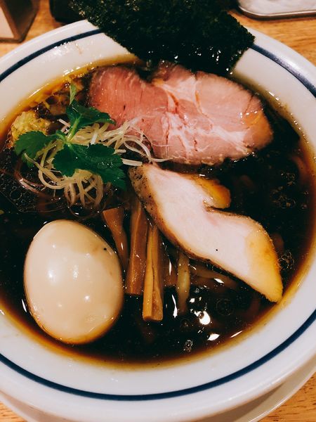 「煮玉子中華そば 醤油 ¥850」@手打式超多加水麺 ののくらの写真