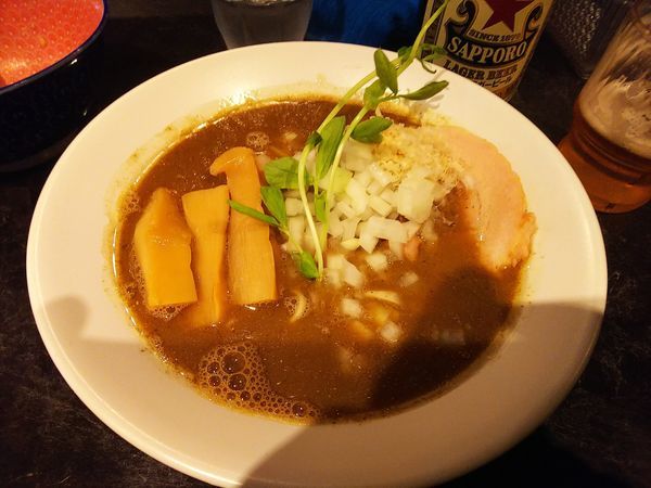 「川越醤油煮干し」@中華SOBA にぼ乃詩の写真