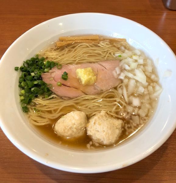 「[冬季限定] 背脂生姜ラーメン ¥900」@中華そば 七麺鳥の写真
