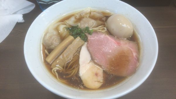 「特製中華そば：850円」@中華そば さわの写真