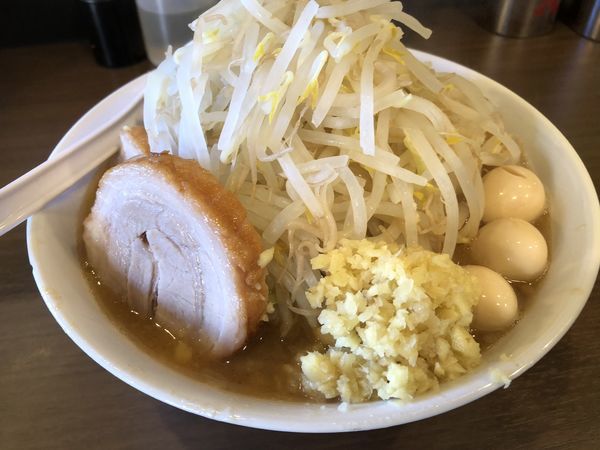 「ラーメン小ウズラ豚1」@RAMEN NOROSHI 東大宮の写真